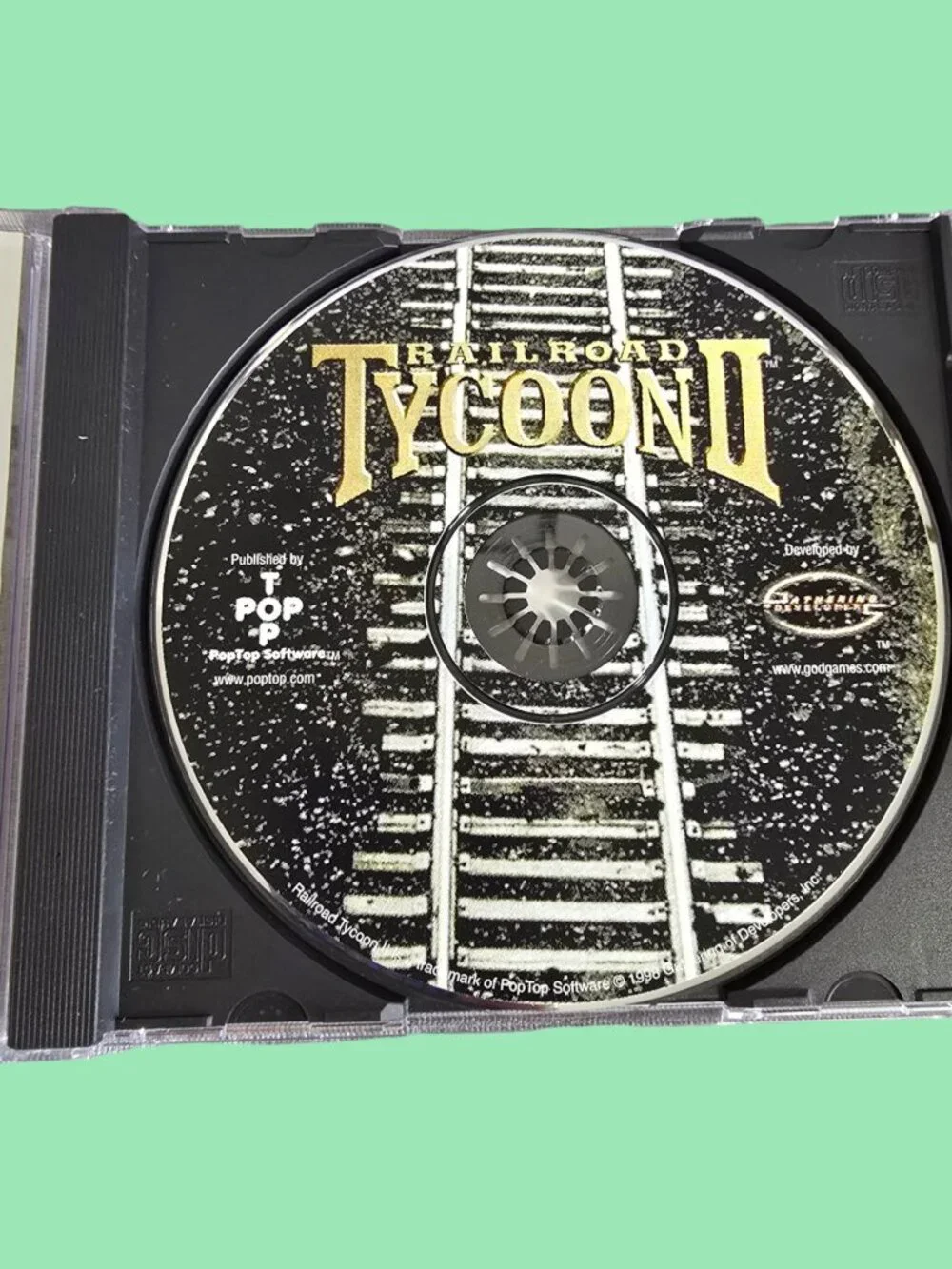 Railroad Tycoon II 2 (Poptop, 1998) CD-ROM Big Box Strategy Sim Game